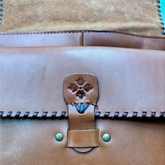 NWOT Patricia Nash Patchwork Positano
Crossbody Saddle Bag I - Picture 6 of 8